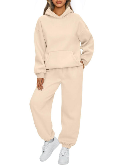 Women's Casual Hoodie and Pants Set