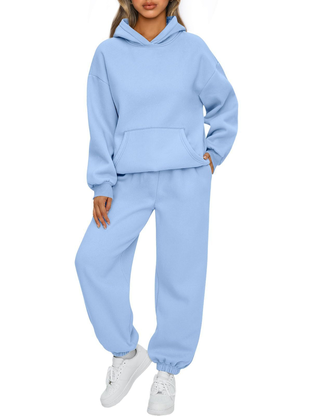 Women's Casual Hoodie and Pants Set