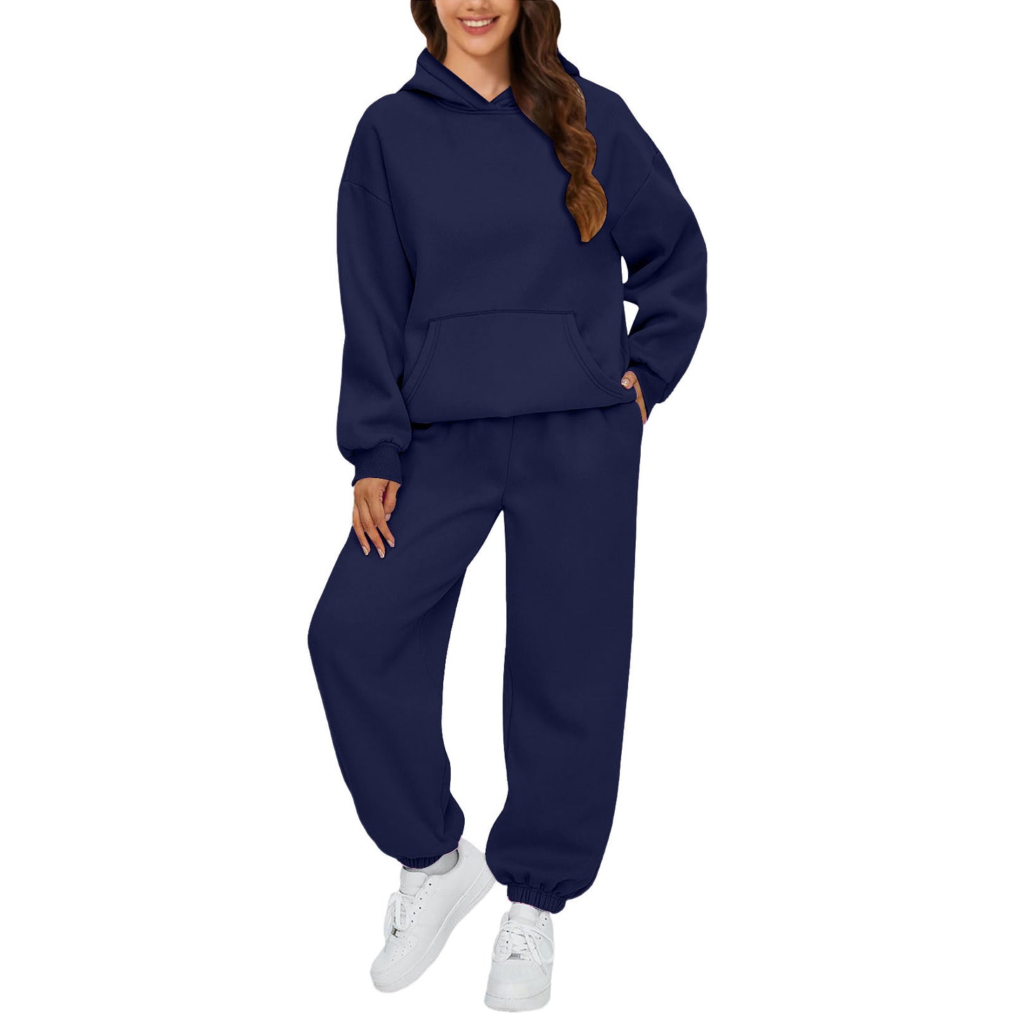 Women's Casual Hoodie and Pants Set