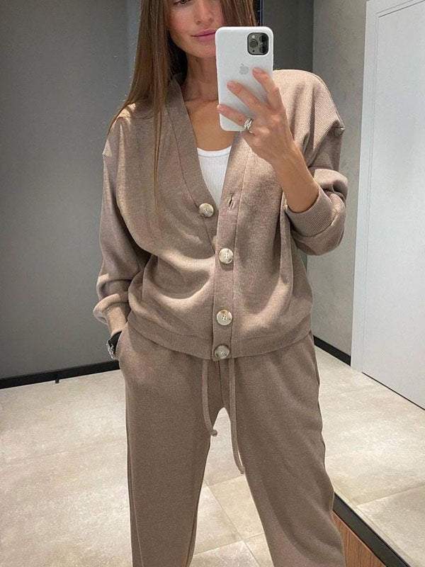 Women's Casual Long Sleeve Cardigan