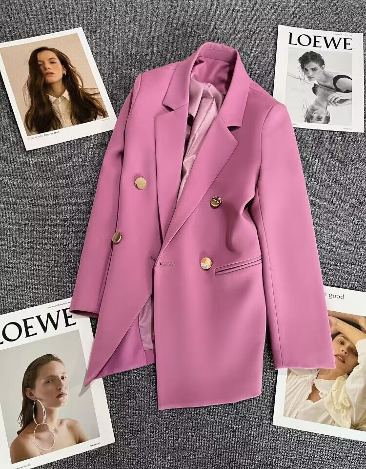 Women's Casual Loose Blazer Korean Style