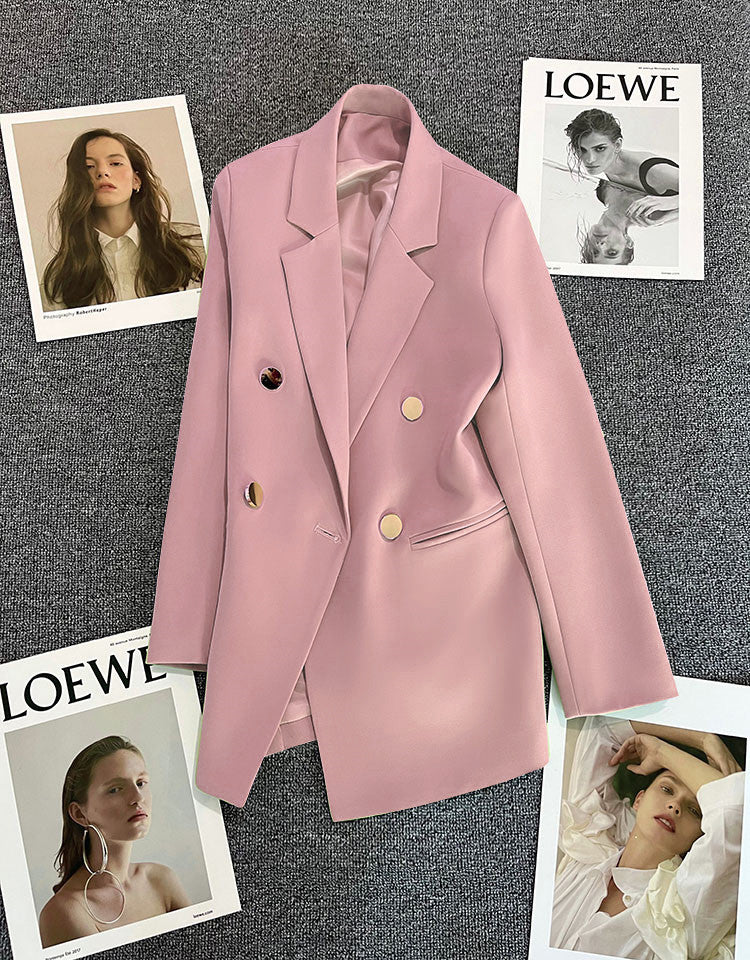 Women's Casual Loose Blazer Korean Style