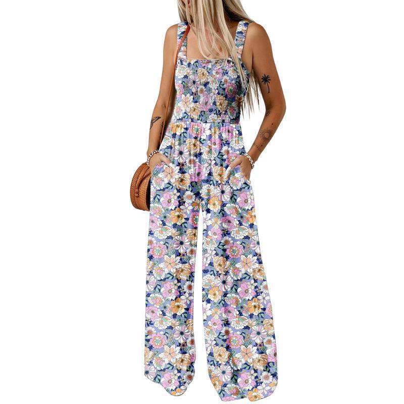 Women's Casual Loose Cover-Up Jumpsuit