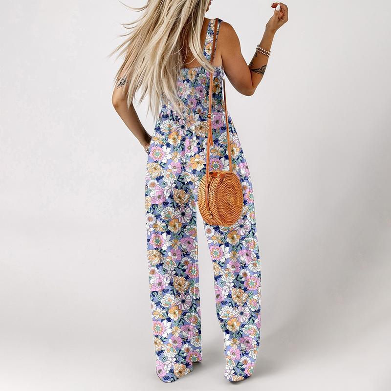 Women's Casual Loose Cover-Up Jumpsuit