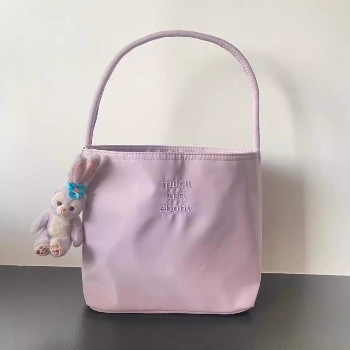 Women's Casual Nylon Bucket Bag