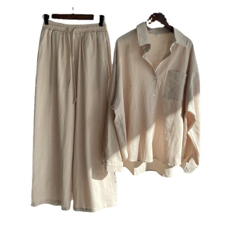 Women's Casual Shirt and Trousers Set