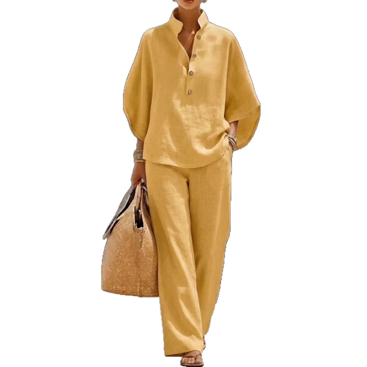 Women's Casual Shirt Suit