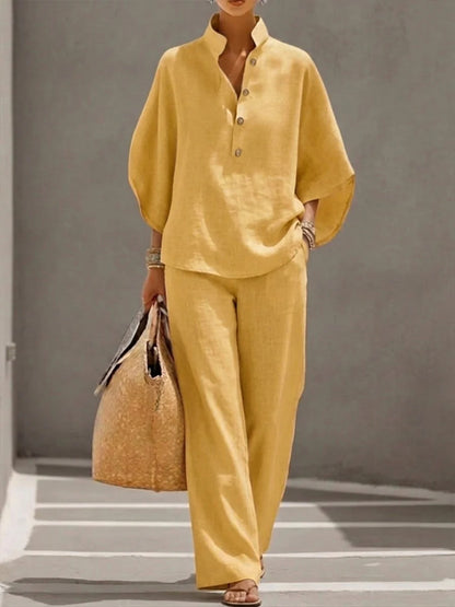 Women's Casual Shirt Suit