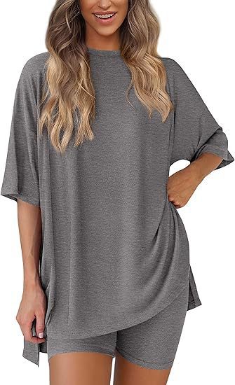 Women's Casual Shorts and Top Set