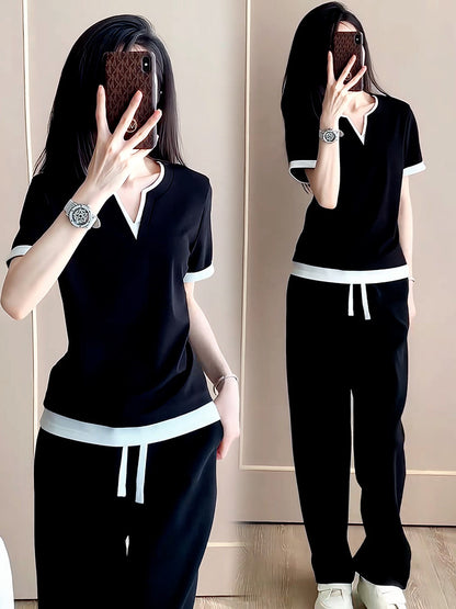 Women's Casual Sportswear Two-Piece Set
