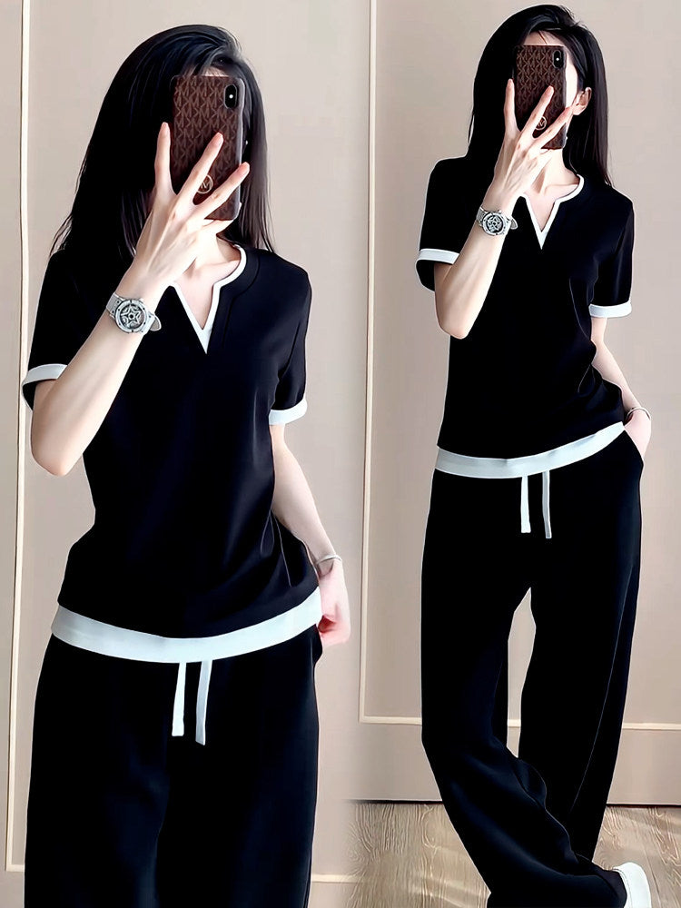 Women's Casual Sportswear Two-Piece Set