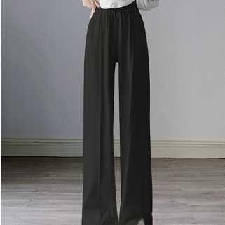 Women's casual straight-leg suit pants