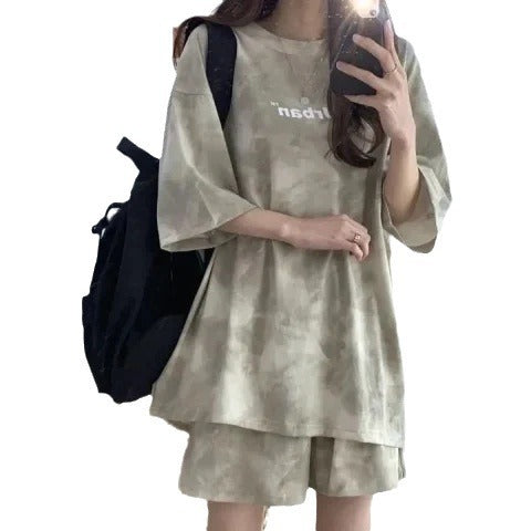 Women's Casual Summer Sports Top and Shorts Set