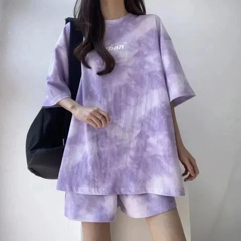 Women's Casual Summer Sports Top and Shorts Set