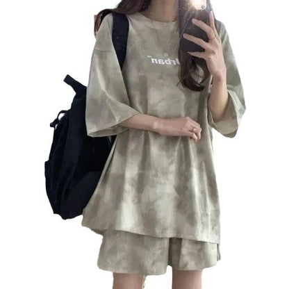 Women's Casual Summer Sports Top and Shorts Set