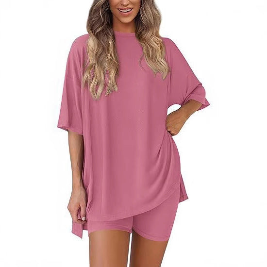 Women's Casual T-Shirt and Shorts Set