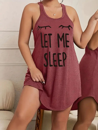 Women's casual tank top dress