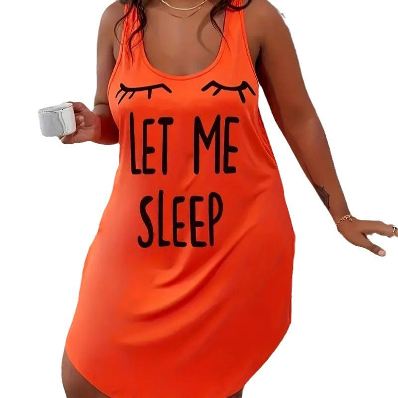 Women's casual tank top dress