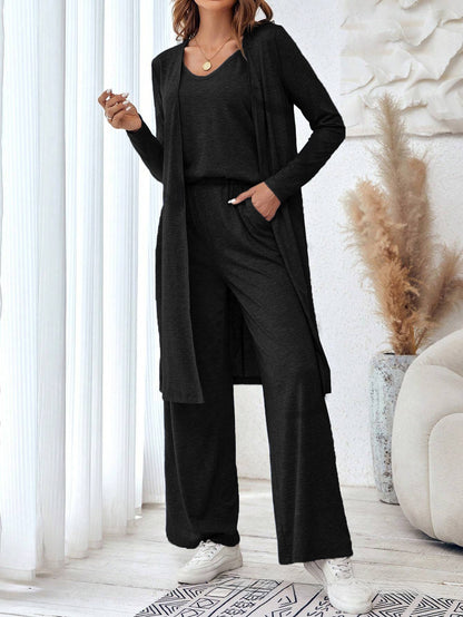 Women's Casual Three-Piece Vest Suit