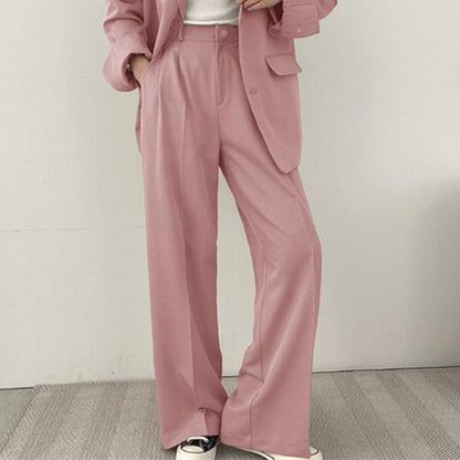 Women's Chic Suit Jacket and Pants Set