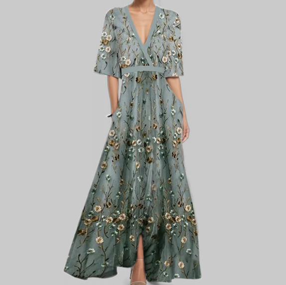 Women's Clothing Lace-Up Large Skirt Dress