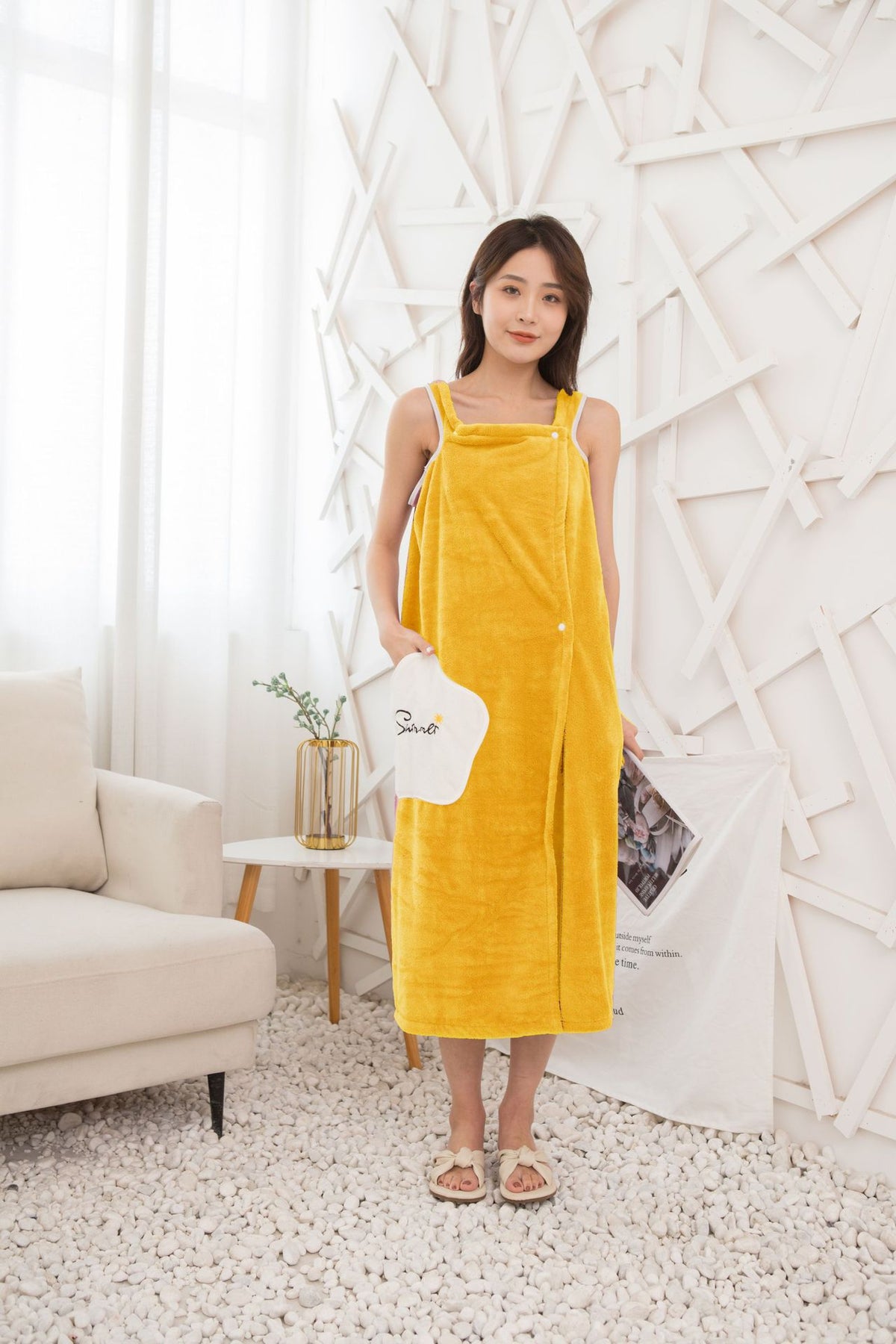 Women's Coral Fleece Bathrobe