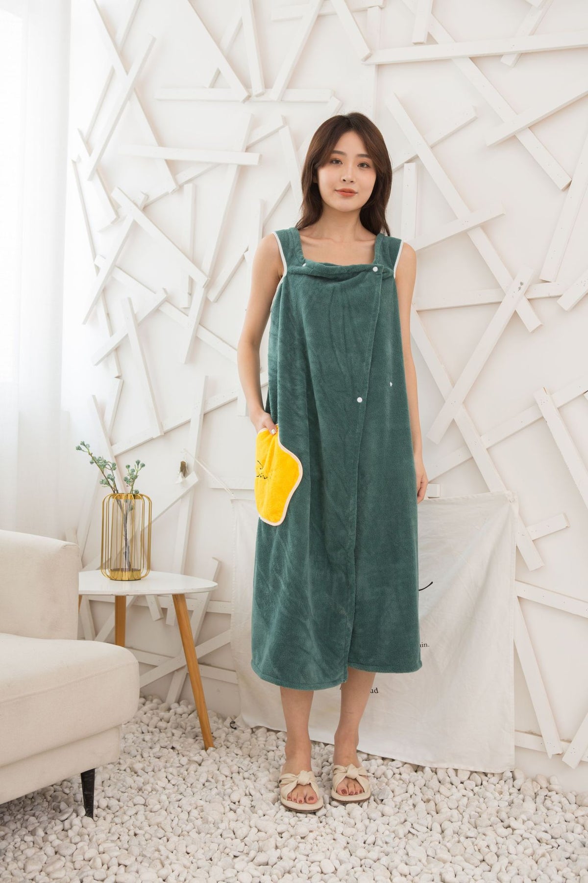 Women's Coral Fleece Bathrobe
