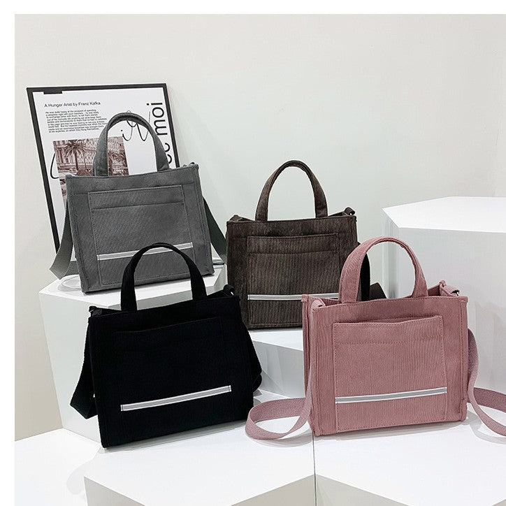 Women's corduroy bag
