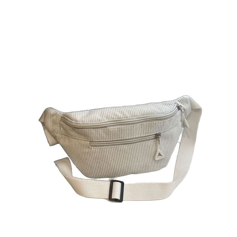 Women's Corduroy Crossbody Bag Fashion Shoulder Bag for Daily Use