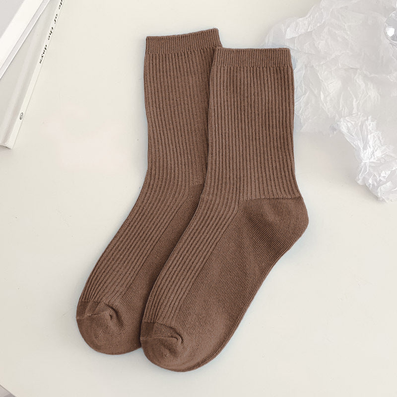 Women's Cotton Blend Anti-Pilling Stackable Mid-Cuff Socks