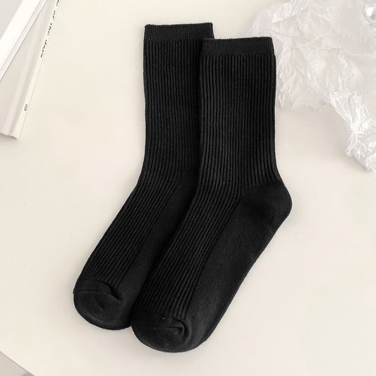 Women's Cotton Blend Anti-Pilling Stackable Mid-Cuff Socks