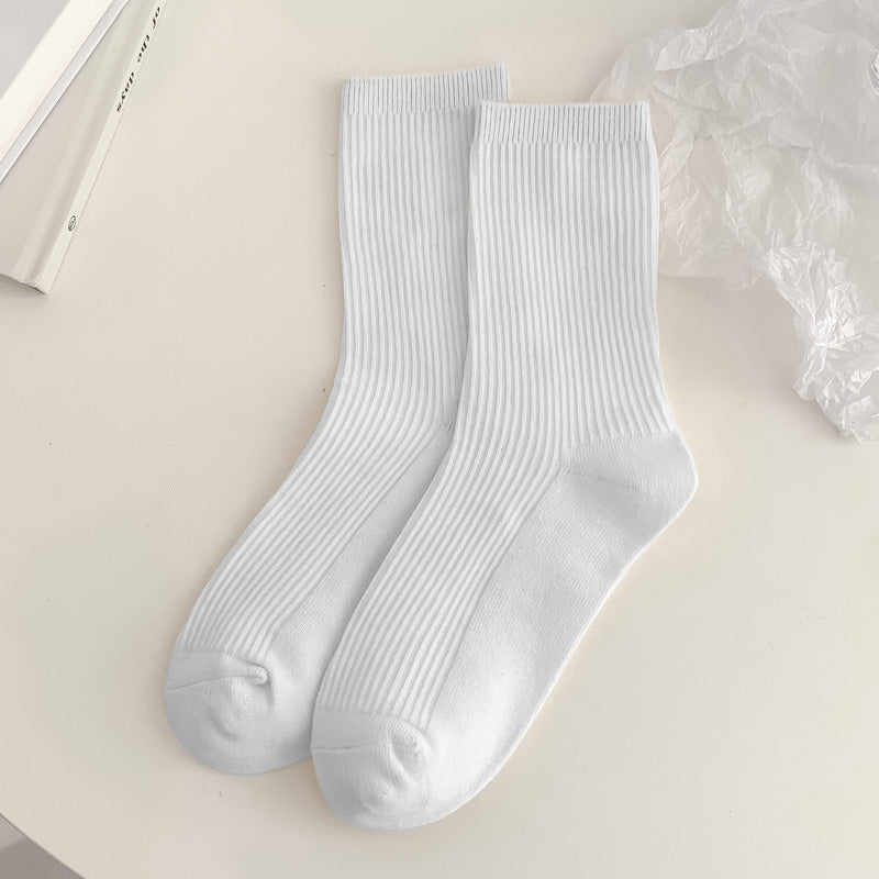 Women's Cotton Blend Anti-Pilling Stackable Mid-Cuff Socks