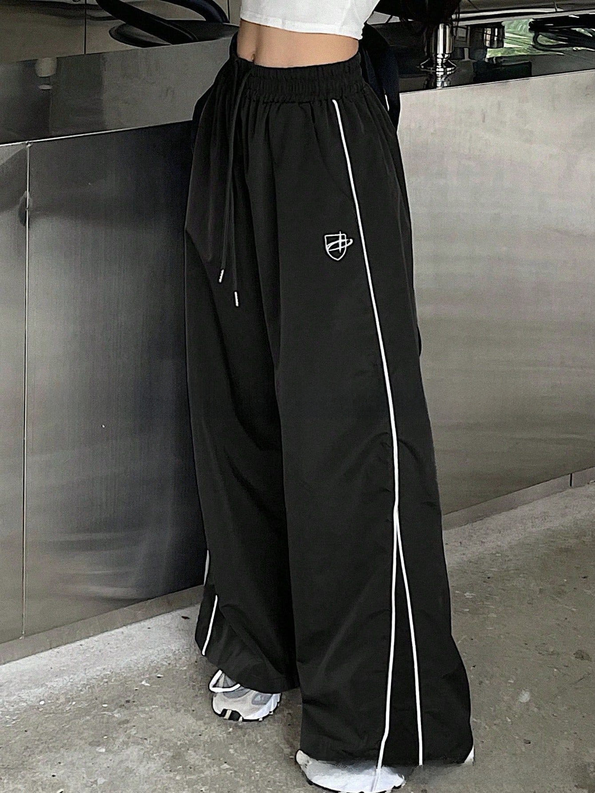 Women's Cotton Blend Straight Leg Pants