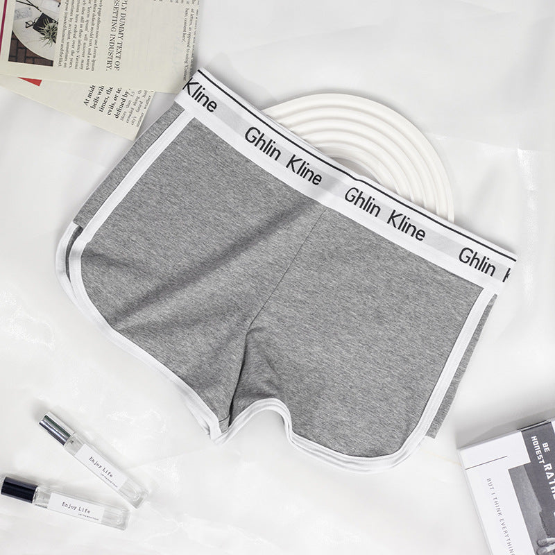 Women's Cotton Boxer Briefs Sports Underwear