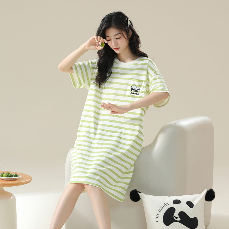 Women's Cotton Cartoon Nightgown