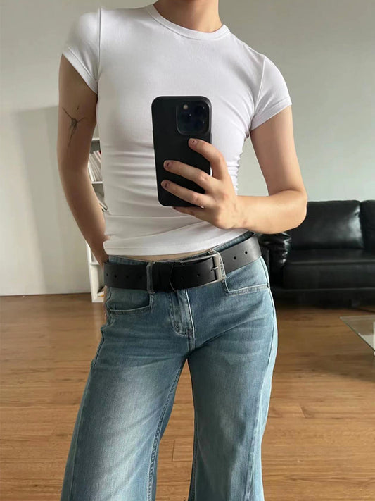 Women's Cotton Embroidered T-Shirt