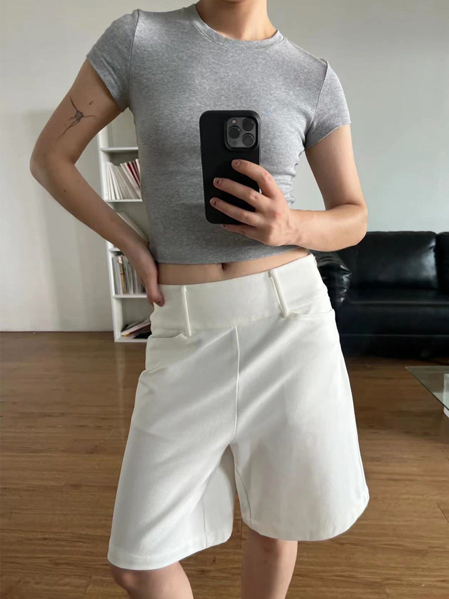 Women's Cotton Embroidered T-Shirt