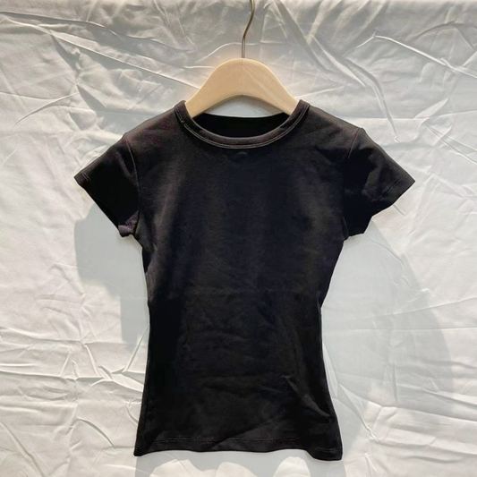 Women's Cotton Embroidered T-Shirt