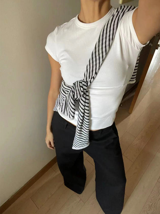 Women's Cotton Embroidered T-Shirt