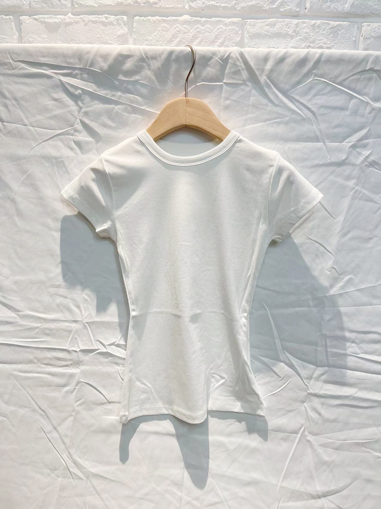 Women's Cotton Embroidered T-Shirt