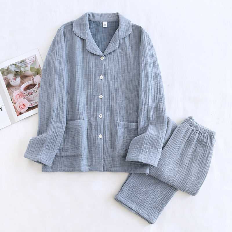 Women's Cotton Gauze Pajama Set