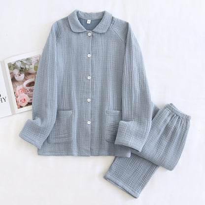 Women's Cotton Gauze Pajama Set