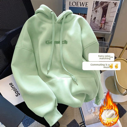 Women's Cotton Hooded Sweatshirt