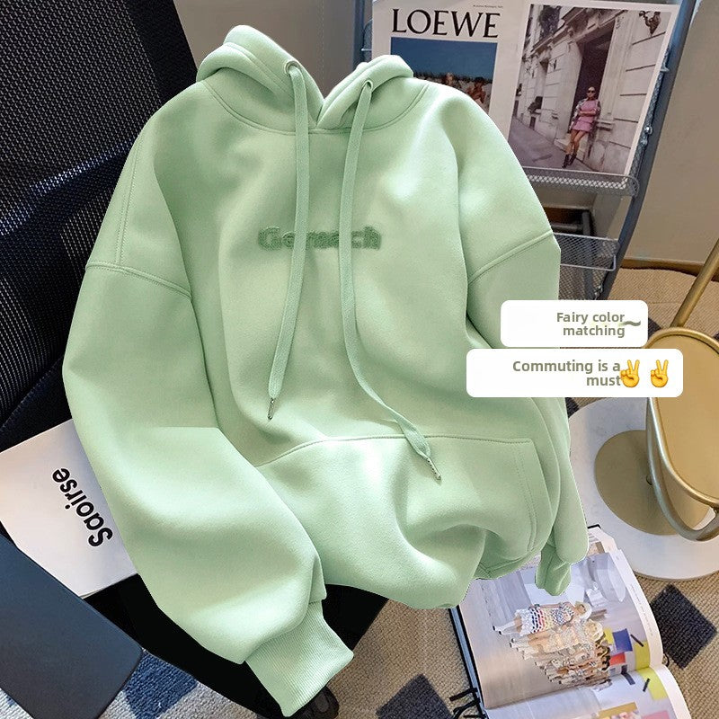 Women's Cotton Hooded Sweatshirt
