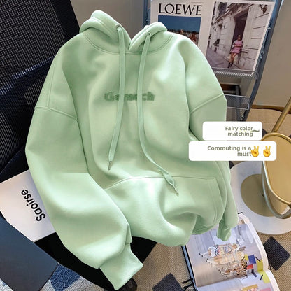 Women's Cotton Hooded Sweatshirt