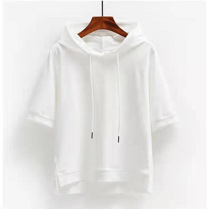 Women's Cotton Hooded T-shirt