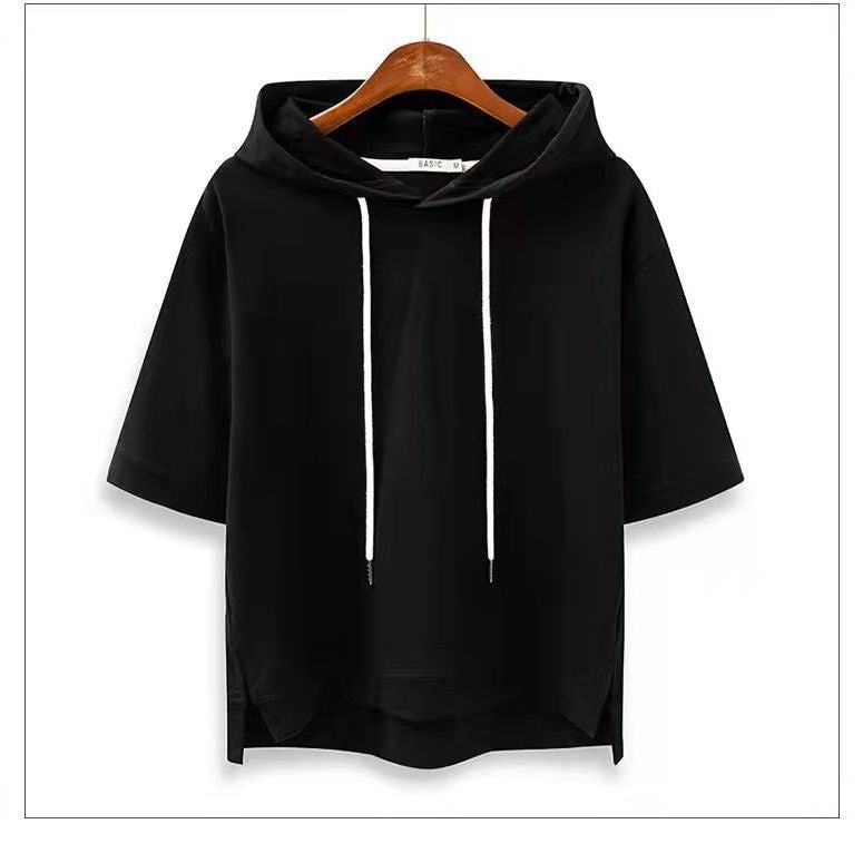 Women's Cotton Hooded T-shirt