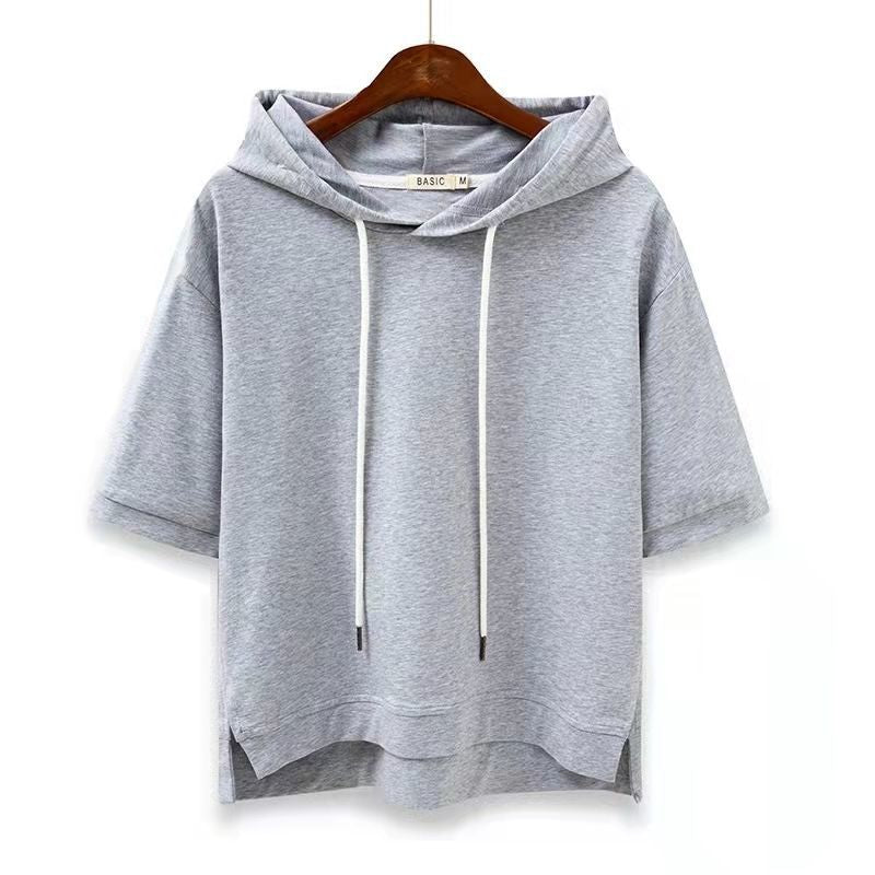Women's Cotton Hooded T-shirt