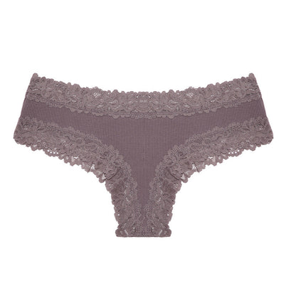 Women's cotton-lined thong underwear