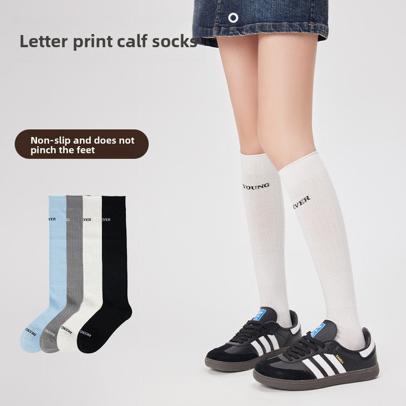 Women's Cotton Over-Knee Compression Socks